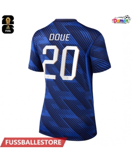 Günstige Frankreich Desire Doue #20 Heimtrikot Damen WM 2026 Kurzarm